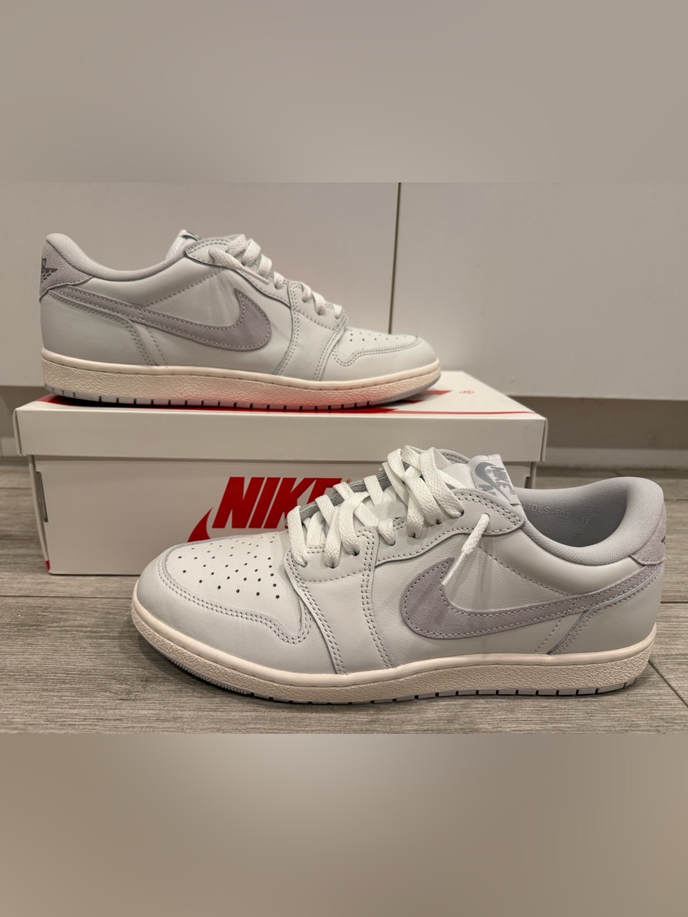 2023 Air Jordan 1 Retro Low '85 OG Neutral Grey FB9933-100 White Smoke Sail 12